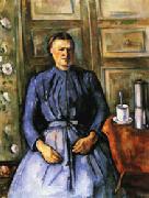 Paul Cezanne Woman with Coffee Pot USA oil painting artist